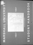 The Student Handbook of Marshall University, 1987-1988 by Marshall University