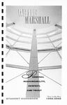 The Student Handbook of Marshall University, 1999-2000 by Marshall University