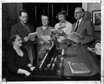 Huntington Woman's Club musicians quartet. 1957