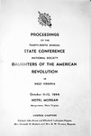 Proceedings of the Thirty-Ninth Annual State Conference for the Daughters of the American Revolution in West Virginia, October 11-12, 1944