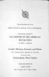 Proceedings of the Forty-Fourth Annual State Conference for the Daughters of the American Revolution in West Virginia, October 13-15, 1949