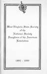 State Conference Proceedings of the West Virginia Society of the Daughters of the American Revolution 1992-1995