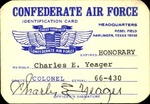 Confederate Air Force Identification Card