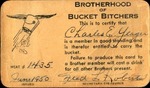 Brotherhood of Bucket Bitchers Membership Card