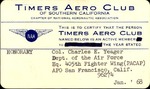 Timers Aero Club of Southern California Membership Club