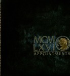 1966 MCM LXVI Appointments Calendar