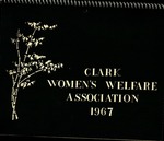 1967 Clark Women's Welfare Association Calendar