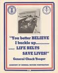 General Chuck Yeager General Motors Seat Belt PSA