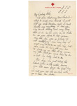 Undated 1944 Letter from Chuck to Glennis by Chuck Yeager