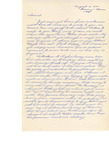 August 9th, 1944 Letter from Glennis to Chuck by Glennis Yeager