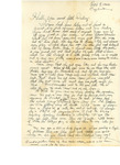 October 9th, 1944 Letter from Chuck to Glennis