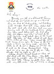 Yokota Air Base Letter from Chuck to Glennis