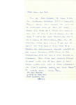 Undated letter from Don Yeager to Glennis and Chuck Yeager