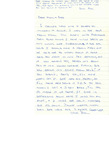 Undated letter from Don Yeager to Glennis and Chuck Yeager (Pneumonia) by Don Yeager