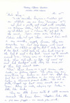 Undated Letter from Chuck to Glennis (Traveling)