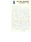 Undated Letter from Don Yeager to Chuck and Glennis (Early in Vietnam)