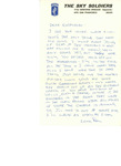 Undated Letter from Don Yeager to Chuck and Glennis (Early in Vietnam) by Don Yeager