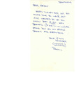 Thanksgiving Letter from Don Yeager to Yeager Family