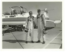 Photo of Chuck Yeager at Edwards Air Base 1977
