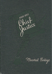 The Chief Justice, 1949 by Marshall College